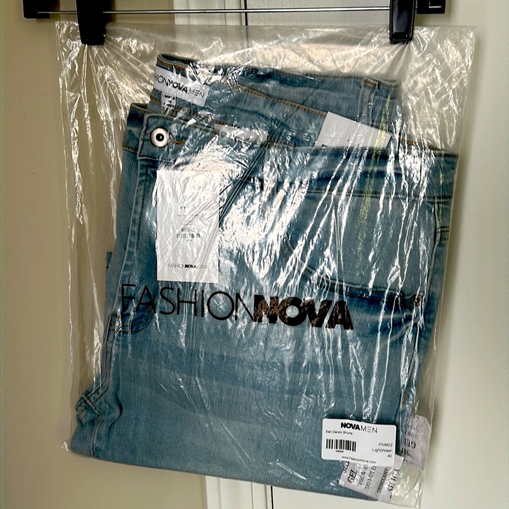 Fashion Nova Earl Denim Shorts